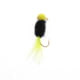 Mr. Crappie by Strike King Slab Daddy Live Hair Hair Jig Fishing Lure Tuxedo Black Chartreuse 1/8oz 2-Pack