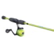 Lew's Crappie Thunder Underspin Reel and Rod Combo 5ft 6in 2-PC Graphite Rod w/ Light and Fast 4.3-1 Ratio Interchangeable Retrieve 6lb Line Green