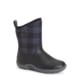 Muck Boots Muckster II Mid Boot - Women's 8 US Medium Black/Gray Plaid
