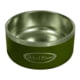 Mud River Stainless Steel Dog Food Bowl Grn Green 64 oz