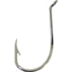 Mustad Classic Beak Hook Barbed Forged 1X Strong Offset Octopus Up Eye Nickel Size 8/0 5 per Pack