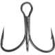 Mustad KVD Elite Triple Grip Treble 2X Short 1X Strong Forged Black Nickel Size 1/0 11/pack