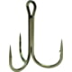 Mustad Ultrapoint KVD Elite Triple Grip Treble Hook Needle Point Round Bend Ringed Eye Black Nickel Size 4 6 per Pack
