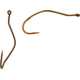 Mustad Ultrapoint Slow Death Hook Needle Point Kinked/Curved Shank Aberdeen Ringed Eye Bronze Size 2 25 per Pack