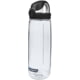 Nalgene On-The-Fly Lock-Top Sustain Bottle 24 oz Clear with Black Cap 24oz