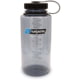Nalgene Wide Mouth Sustain Water Bottle 32 oz Gray with Black Lid 32oz
