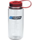 Nalgene Wide Mouth On The Fly Sustain Water Bottle 16 oz Clear with Red Cap 16oz