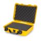 Nanuk 910 Protective Hard Case, 14.3in, Waterproof, w/ Foam, Yellow, 910S-010YL-0A0
