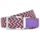 Nexbelt Braided Golf Belt Purple/Gold