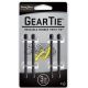 Nite Ize Gear Bendable Tie 3in - Black 4 Pack