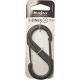 Nite Ize S-Biner Plastic Clip SIze 4 Black/Black Gates
