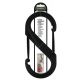 Nite Ize S-Biner Plastic Clip SIze #10 - Black/Black Gates