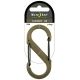 Nite Ize S-Biner Plastic Clip SIze 4 Coyote/Black Gates