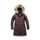 Nobis Alissa Midi Fitted Parka - Women's Burgundy Extra Small ALISSA-CY BURGUNDY-XS