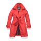 Nobis Justice Trench - Women's Red Large