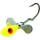 Northland Fishing Tackle Whistler Jig w/Propeller Blade 1/4 Oz 2/Cd Chartreuse