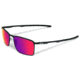 Oakley Conductor 6 Sunglasses Matte Black Frame, OO Red Iridium Polarized Lens-OO4106-05