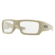 Oakley DET CORD OO9253 Sunglasses 925317-61 - Desert Tan Frame, Clear Lenses