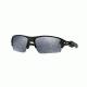 Oakley FLAK 2.0 OO9295 Sunglasses 929507-59 - Polished Black Frame, Black Iridium Polar Lenses