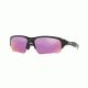 Oakley FLAK BETA A OO9372 Sunglasses 937205-65 - Polished Black Frame, Prizm Golf Lenses