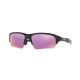 Oakley OO9372 Flak Beta A Sunglasses - Men's, Polished Black Frame, Prizm Golf Lenses, 937205-65