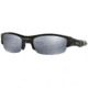 Oakley Flak Jacket Sunglasses 12-900-63 - Jet Black Frame, Black Iridium Polarized Lenses