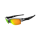 Oakley Flak Jacket Sunglasses - Silver w/ Fire Iridium 03-884