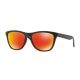 Oakley OO9245 Frogskins A Sunglasses - Men's, Matte Black Frame, Prizm Ruby Lenses, 924563-54