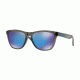 Oakley Frogskin ASIA FIT OO9245 Sunglasses 924574-54 - Grey Smoke Frame, Prizm Sapphire Lenses
