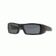 Oakley GasCan Sunglasses 03-471-60 - Polished Black Frame, Grey Lenses