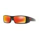 Oakley OO9014 Gascan Sunglasses - Men's, Polished Black Frame, Prizm Ruby Lens, 901444-60