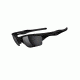 Oakley Half Jacket 2pt0 XL Polished Black Frame w/ Black Iridium Polarized Lenses Men's Sunglasses OO9154-05