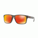 Oakley Holbrook Asia Fit OO9244 Sunglasses 924428-56 - Grey Smoke Frame, Prizm Ruby Lenses