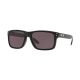 Oakley OO9244 Holbrook A Sunglasses - Men's, Polished Black Frame, Prizm Grey Lenses, 924430-56