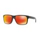 Oakley OO9102 Holbrook Sunglasses - Men's, Matte Black Frame, Prizm Ruby Lenses, OO9102-9102E2-55