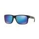 Oakley OO9102 Holbrook Sunglasses - Men's, Matte Black Frame, Prizm Sapphire Polarized Lenses, OO9102-9102F0-55