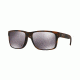 Oakley Holbrook Sunglasses - Men's, Matte Brown Tortoise Frame, Prizm Black Lenses, OO9102-9102F4-55
