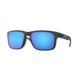Oakley OO9102 Holbrook Sunglasses - Men's, Matte Black Prizmatic Frame, Prizm Sapphire Polarized Lenses, OO9102-9102H0-55