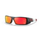 Oakley OO9014 Gascan Sunglasses - Men's, ARI Matte Black Frame, Prizm Ruby Lens, Asian Fit, 60, OO9014-901491-60
