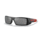 Oakley OO9014 Gascan Sunglasses - Mens, ATL Matte Black Frame, Prizm Black Lens, Asian Fit, 60, OO9014-901492-60