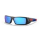 Oakley OO9014 Gascan Sunglasses - Men's, BUF Matte Black Frame, Prizm Sapphire Lens, Asian Fit, 60, OO9014-901493-60