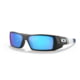 Oakley OO9014 Gascan Sunglasses - Men's, IND Matte Black Frame, Prizm Sapphire Lens, Asian Fit, 60, OO9014-9014A1-60