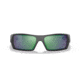 Oakley OO9014 Gascan Sunglasses - Mens, NYJ Matte Black Frame, Prizm Jade Lens, Asian Fit, 60, OO9014-9014A8-60