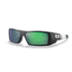 Oakley OO9014 Gascan Sunglasses - Mens, NYJ Matte Black Frame, Prizm Jade Lens, Asian Fit, 60, OO9014-9014A8-60