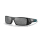 Oakley OO9014 Gascan Sunglasses - Mens, PHI Matte Black Frame, Prizm Black Lens, Asian Fit, 60, OO9014-9014A9-60