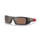 Oakley OO9014 Gascan Sunglasses - Mens, SF Matte Black Frame, Prizm Tungsten Lens, Asian Fit, 60, OO9014-9014B0-60