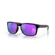 Oakley  Holbrook Sunglasses Matte Black Frame Prizm Violet Lenses
