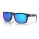 Oakley OO9102 Holbrook Sunglasses - Men's, Black Ink Frame, Prizm Sapphire Polarized Lens, 55, OO9102-9102W7-55