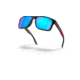 Oakley OO9102 Holbrook Sunglasses - Mens, HOU Matte Black Frame, Prizm Sapphire Lens, 55, OO9102-9102R4-55