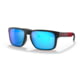 Oakley OO9102 Holbrook Sunglasses - Men's, HOU Matte Black Frame, Prizm Sapphire Lens, 55, OO9102-9102R4-55